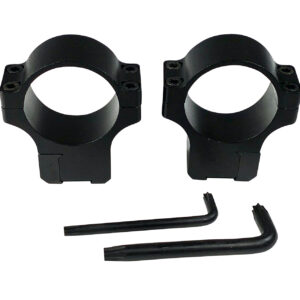 CZ-USA 40087 CZ Rings 457/455  Matte Black 30mm Medium