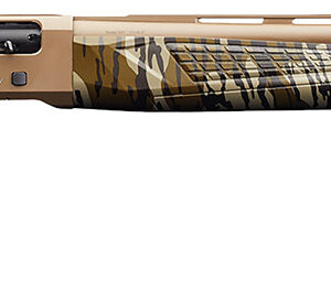 Charles Daly 930271 601 12 Gauge 4+1 3" 28" Vent Rib Barrel, Flat Dark Earth Barrel/Receiver Finish, Mossy Oak Bottomland Stock & Forend, Includes 3 Chokes