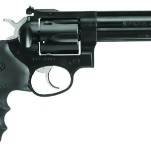 Ruger 1756 GP100  Sports South Exclusive 357 Mag 6 Shot 5" Blued Full Lug Steel Barrel, Blued Cylinder Blued Steel Frame, Black Finger Grooved Rubber Grip, Transfer Bar Safety, Exposed Hammer