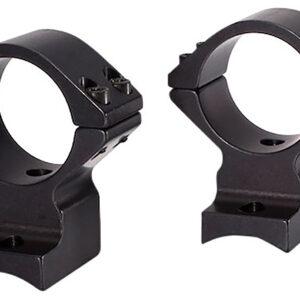 Talley 94X734 Scope Mount/Ring Combo  Extended Black Anodized Aluminum 1" Tube Howa 1500/Howa Mini Medium Rings Short/Long Action 0 MOA