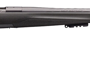 Browning 035543282 X-Bolt Pro Long Range 6.5 Creedmoor 4+1 26" Skip Fluted Heavy Barrel, Recoil Hawg Muzzle Brake, Spiral Fluted Bolt, Carbon Gray Elite Cerakote, Natural Carbon Fiber Stock