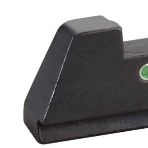 AmeriGlo GL291 Optic Compatible Sight Set for Glock  XL Tall Green Tritium Orange Outline Front Sight-Green Tritium  Rear Sight
