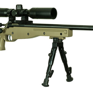 Crickett KSA2157 Precision Complete Package 22 Mag 1rd 16.12" Blued Flat Dark Earth Fixed Thumbhole Stock Right Hand (Youth)