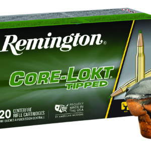 Remington Ammunition R29038 Core-Lokt Tipped 300WinMag 180gr Core-Lokt Tipped 20 Per Box/10 Case