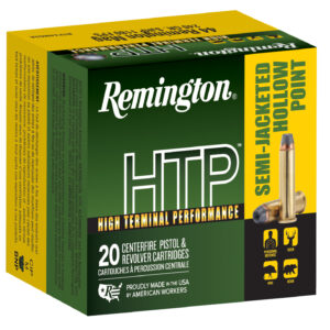 Remington Ammunition 23010 HTP 44RemMag 240gr Semi Jacketed Hollow Point 20 Per Box/25 Case