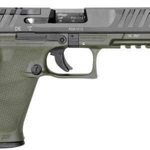 Walther Arms 2858398 PDP Optic Ready 9mm Luger 5" 18+1 Black Steel Slide Performance Duty Textured  Polymer Grip (Full Size)