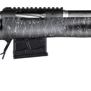 Christensen Arms CA10271H88281 BA Tactical Long Range 6.5 Creedmoor 4+1 16" Carbon Fiber Barrel, Black Nitride Finish, Black with Gray Webbing Stock