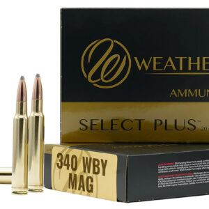 Weatherby H340225IL Select Plus  340WthbyMag 225gr Hornady Interlock 20 Per Box/10 Case