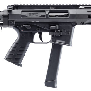 B&T Firearms 500003AB SPC9  9mm Luger 33+1 9.10", Black, Buffer Tube Stock, Polymer Grip (OEM Mag)