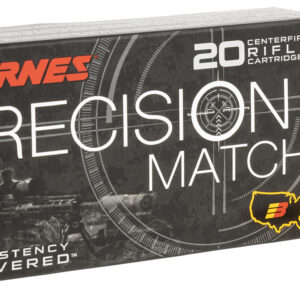 Barnes Bullets 32134 Precision Match 300Blackout 220gr Match Burner OTM BT 20 Per Box/10 Case