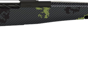 Fierce Firearms TROG300WIN24BF CT Rogue  300 Win Mag 3+1 24" Carbon Fiber Barrel, Black Cerakote Titanium Rec, Forest Camo Rogue Stock