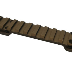 Talley P00SB735 Browning X-Bolt Smoked Bronze Picatinny Rail  Short Action 0 MOA