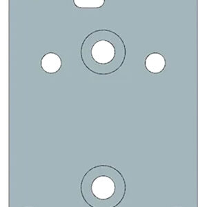 Beretta USA EUS03050 90/92 Silver, Fits Beretta 90/92 RDO Burris FastFire/Vortex Venom/Docter Pattern Footprint Mount