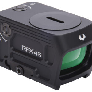 Viridian 9810058 RFX45 Black Anodized 1 x 24 mm x 15.5 mm 5 MOA Green Dot ACRO/Docter
