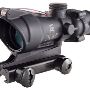 Trijicon TA31D100288 ACOG Matte Black 4x32mm Illuminated Red Chevron .223/5.56 BDC Reticle