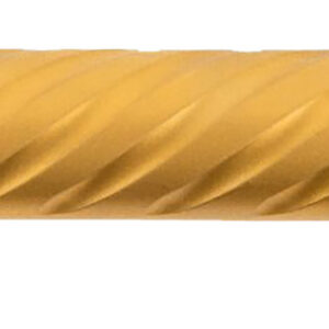Ballistic Advantage BAPSG195T3G Premium Series  9mm Luger Fits Glock 19 Gen 3-5 Spiral Fluted Threaded Gold PVD Stainless Steel