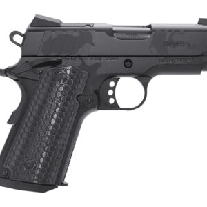 Girsan 391150 MC1911 SC Influencer Sub-Compact 9mm Luger 7+1 3 3.40" Black Steel Barrel, Black Camo Optic Ready/Serrated Steel Slide & Frame w/Picatinny Rail & Beavertail, Black Polymer Grip