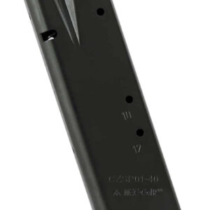 Mec-Gar MGCZ4014DPS CZ  14rd 40 S&W, Fits CZ Shadow/Shadow 2/85B/75B/SP-01 Black