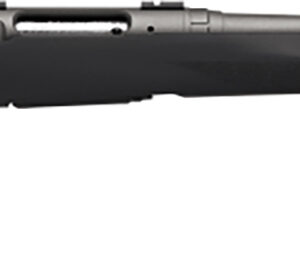 Savage Arms 58273 110 Trail Hunter Lite Full Size 270 Win Mag 4+1 20" Fluted/Threaded Barrel, Drilled & Tapped Steel Receiver, Black Fixed Synthetic Stock