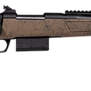 CVA CR3933 Cascade SR80 Full Size 308 Win 10+1 18" Black Cerakote Steel Threaded Barrel, Black Cerakote Stainless Steel Receiver w/Picatinny Rail, Flat Dark Earth w/Black Web Adj LOP Synthetic Stock