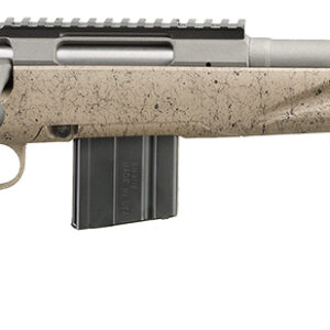 Ruger 46923 American II Ranch Full Size 350 Legend 5+1 16.10" Cobalt Cerakote Spiral Fluted Threaded Barrel & Alloy Steel Receiver w/Picatinny Rail, Flat Dark Earth Splatter Adj LOP Synthetic Stock