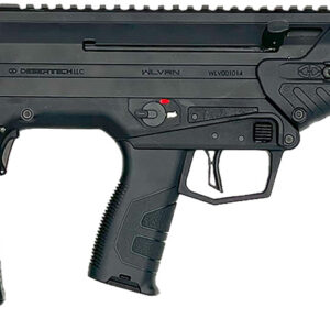 Desert Tech WLVRFA1620B WLVRN  308 Win/7.62 NATO 20+1 16" Black Steel Threaded Barrel, Black Hard Coat Anodized Picatinny Rail Aluminum Receiver, M-LOK Handguard, Black Polymer Chassis, Ambidextrous