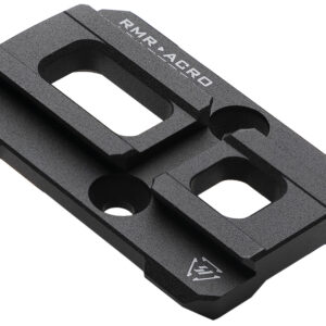 Strike Industries ACRORMR Strike RMR to ACRO Adaptor Plate  Black Anodized