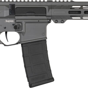 CMMG 30AB20FTNG Banshee MK4 300 Blackout 30+1 12.50" Black Nitride Medium Taper Threaded Barrel, EML 7" M-LOK Handguards, Tungsten Cerakote Aluminum Picatinny Rail Receiver, CMMG Zeroed Grips