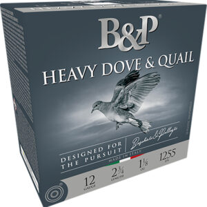 B&p Ammunition 20BD75 Heavy Dove & Quail  20Gauge 2.75" 1oz 7.5Shot 25 Per Box/10 Case