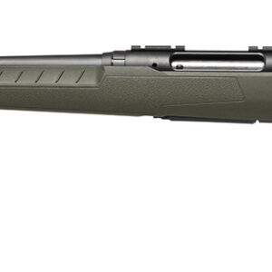 Savage Arms 32080 Axis 2  270 Win 4+1 22" Matte Black Sporter Barrel, Matte Black Drilled & Tapped Steel Receiver, Fixed Green Synthetic Stock, Left Hand