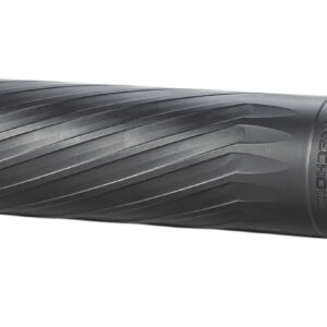 Anechoic X35LB Anechox 35L 35Cal/338Lapua/338/35Magnums Black Stainless Steel/Titanium 1 3/8"x24 w/ 1/2"x28 DTA