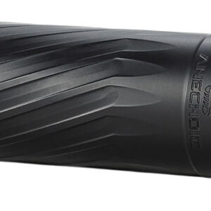 Anechoic X223B Anechox 223 223/5.56mm/22-250Rem Black Stainless Steel/Titanium 1 3/8"x24 w/ 1/2"x28 DTA