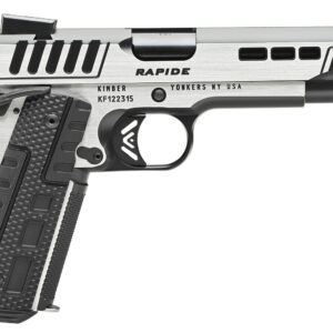 Kimber Mfg.,inc 3000426  Rapide Scorpius 10mm 8+1 5" Black KimPro II w/ Brush Polished Flats Stainless Steel Slide G10 Grip