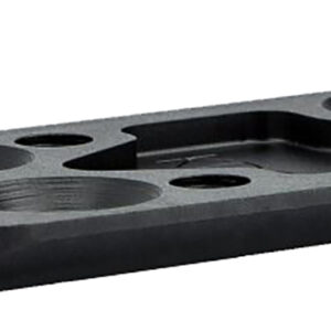 Kimber Mfg.,inc 4200422 KDS9C Dovetail Rear Sight Optic Plates Kit  Black/Blank Rear Sight