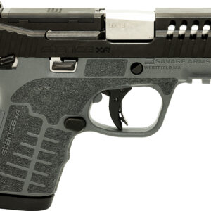 Savage Arms 67058 Stance XR 9mm 13+1 3.20" Natural Black Nitride Ported Stainless Steel Slide Gray Glass Filled Nylon Grip Ambidextrous
