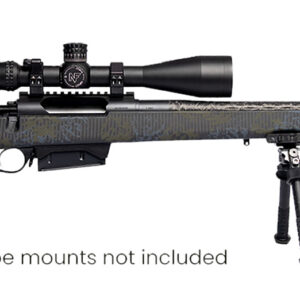 Horizon Firearms RF019C502216C20 Vandal Carbon II 7mm Back Country 22" Black Fluted Barrel, Black Drilled & Tapped Receiver, Black Iota EKO X Carbon Fiber Stock