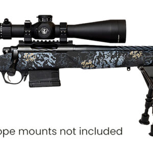 Horizon Firearms RF017S221814T19 Vandal Prime 22 Creedmoor 18" Black Spiral Fluted Threaded Barrel, Drilled & Tapped Receiver, Textured Iota EKO Carbon Fiber Stock