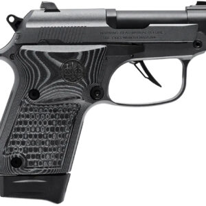 Beretta USA J20X22R8M2 20X Bobcat You're On Your Own  22 LR 8+1 2.40" Black Steel Barrel, Silver Cerakote ELS/Serrated Steel Slide, Black Polymer Frame w/Beavertail, Helica Texture Grip