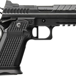 Fusion Firearms XP9BLK XP Pro 9mm Luger 17+1 4" Black Tennifer Bull Barrel, Black Optic Cut/Serrated/Vent Cut Slide, Black Steel Frame w/Beavertail & Picatinny Rail, Black Aluminum Grip