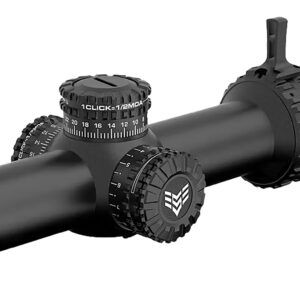 Swampfox Optics ARH11024GM Arrowhead Black 1-10x24mm 30mm Tube Guerrilla Dot MOA Green Reticle