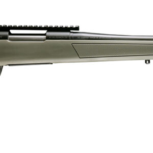 CVA CR3900G Cascade 243 Win 4+1 22" Graphite Black Cerakote Threaded Barrel, Graphite Black Cerakote Picatinny Rail Steel Receiver, OD Green Synthetic Stock