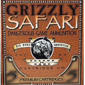 Grizzly Ammo GC416RG5 416Rigby 400gr Solid Brass 5 Per Box/10 Case