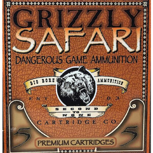Grizzly Ammo GC47NE1 470NitroExpress 500gr Triple Shock X 5 Per Box/10 Case