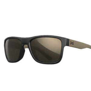Wiley X AC6OVN14 Ovation Tungsten Mirror Lens Polycarbonate Matte Black w/ Tan Frame