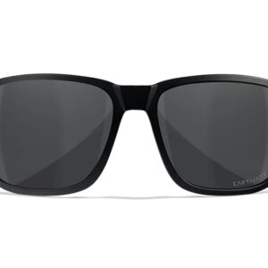 Wiley X AC6TRK18 Trek M/L Gray Lens Polycarbonate Matte Black Frame