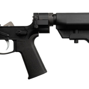 Shield Arms SA-SA15FB SA-15 Complete Lower Receiver Multi Aluminum Black Anodized B5 Systems Bravo for AR-15