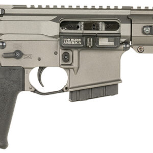 Patriot Ordnance Factory 2168 P15 Constable 350 Legend 10+1 10.50" M-LOK Handguard, Tungsten Cerakote Aluminum Receiver w/Picatinny Rail, Black Polymer MFT Blade Stabilizer, MFT Grip