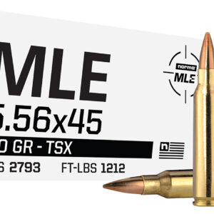 Norma Ammunition 601704041  Bondstrike 5.56mm 70gr 20 Per Box/10 Case