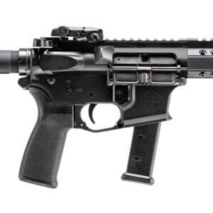 Alpha Foxtrot AA08X1HXX-XABK20 AFMG9  9mm Luger 20+1 7.50" Black QPQ Threaded Barrel, M-LOK Handguard, Black Anodized Aluminum Receiver w/Picatinny Rail, Black Polymer SB Tactical Brace, MFT Grip