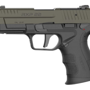 Retay USA RXP22BLKODSL13TH RXP 22 LR 13+1 4" Threaded Barrel, OD Green Cerakote Optic Ready/Serrated Slide, Black Cerakote Polymer Frame w/Accessory Rail, RMR/RMSc Footprint